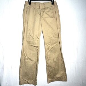 Genetic Denim Womens Pants 26 Beige Flare Burke‎ Slacks Wide Leg Academia Office